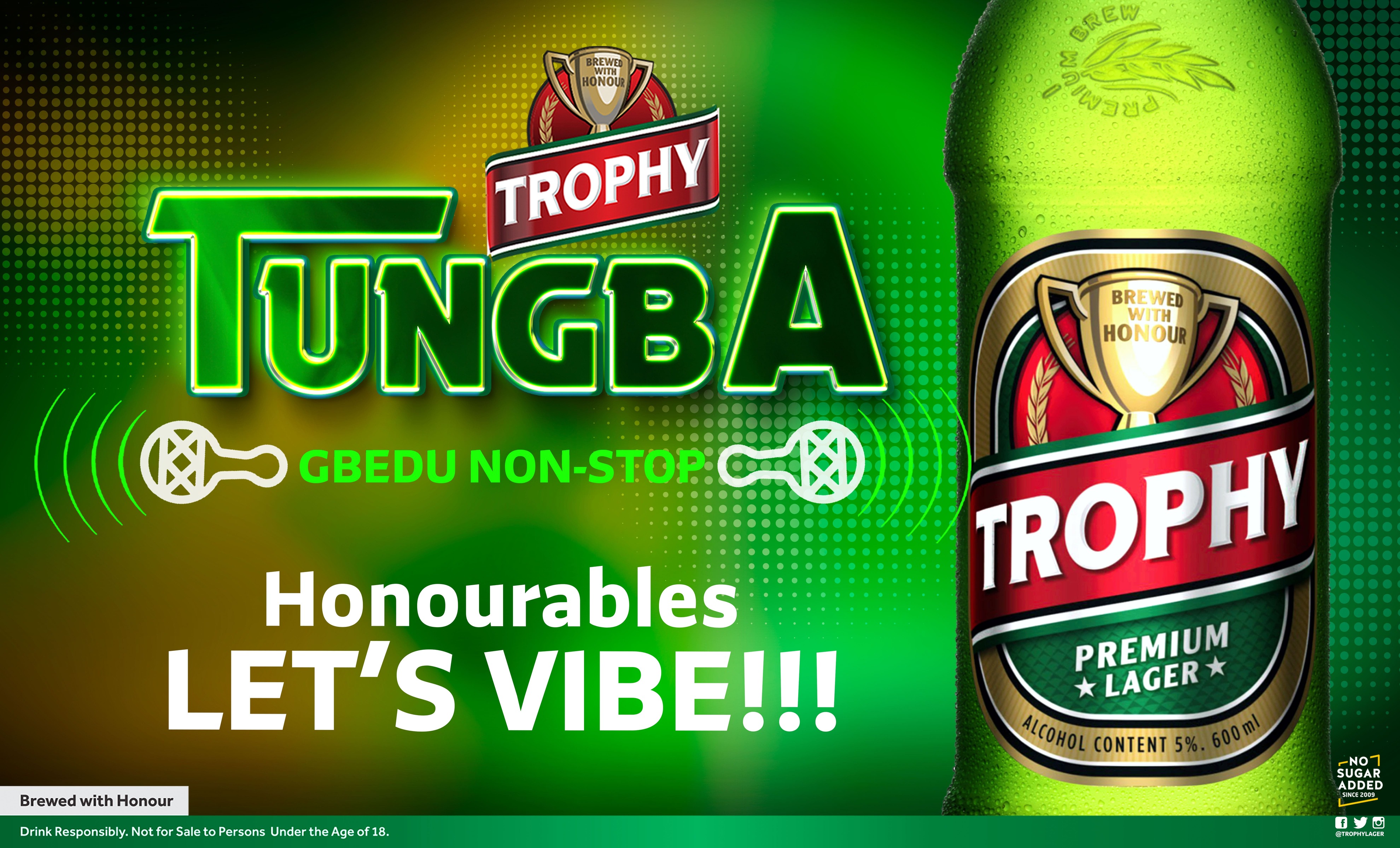 Trophy Lager Beer Tungba Concert